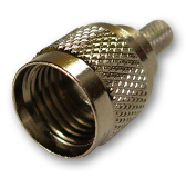 Mini-UHF coax connector