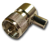 UHF coax connector